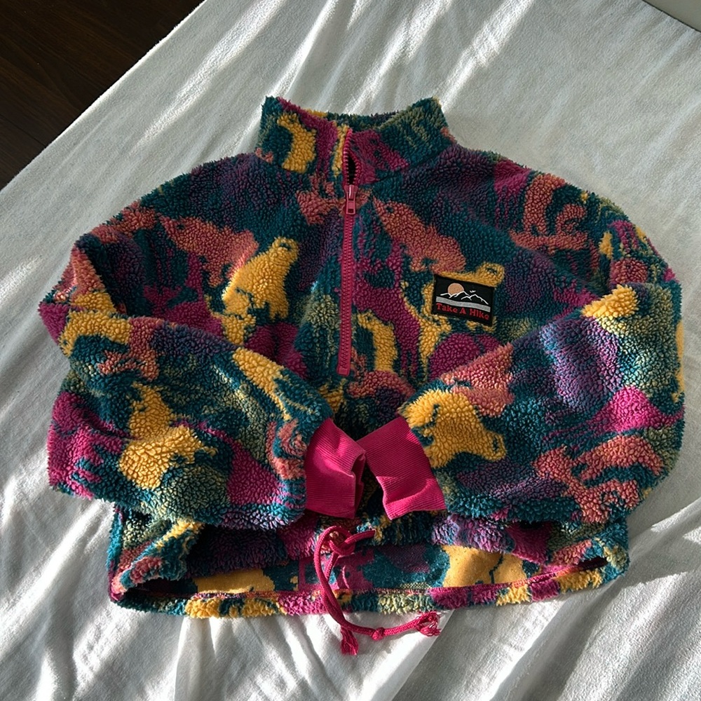 Cropped Quarter Zip